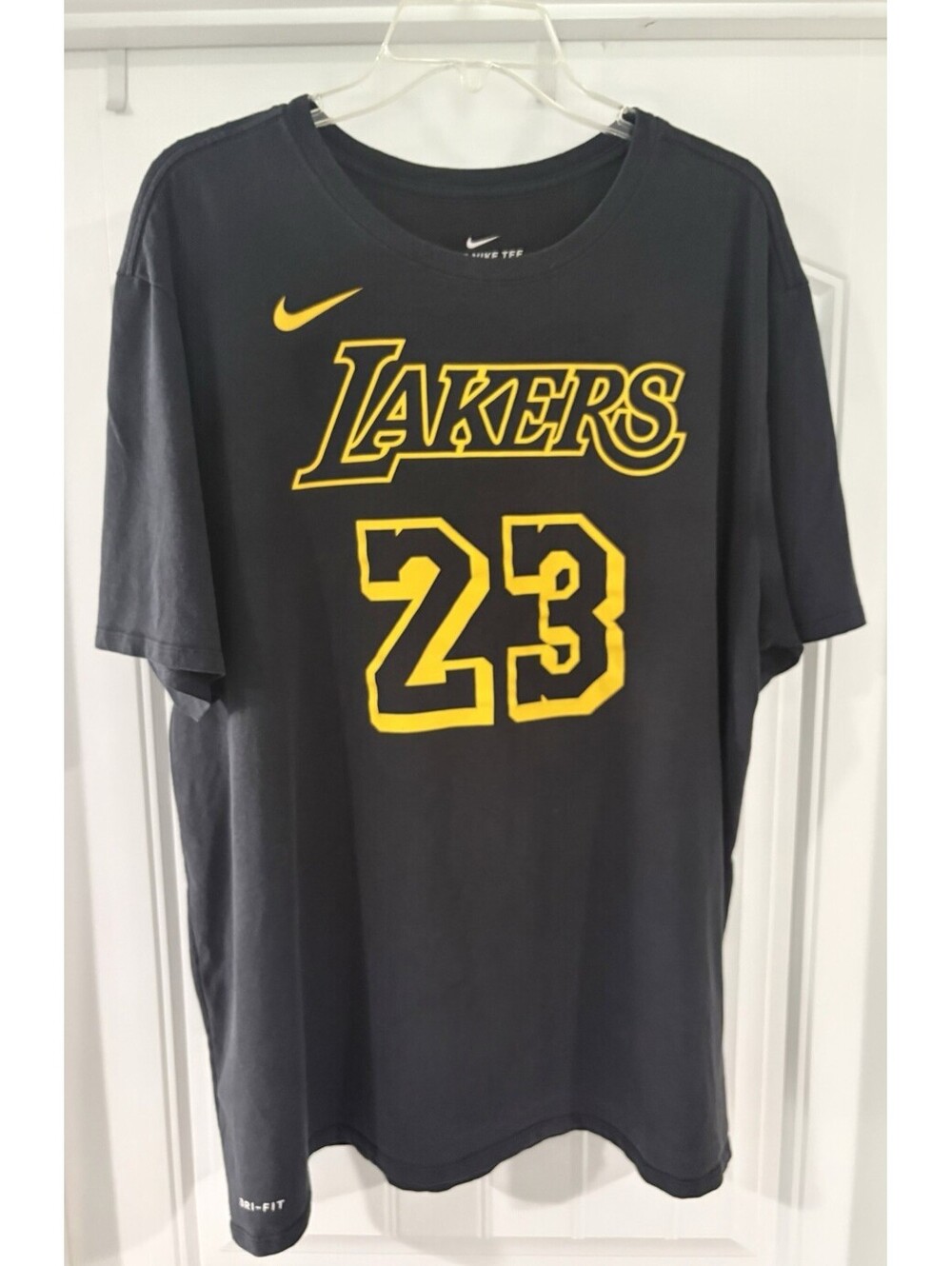 Nike LeBron James Los Angeles Lakers #23 The Nike Tee Shirt 2XL